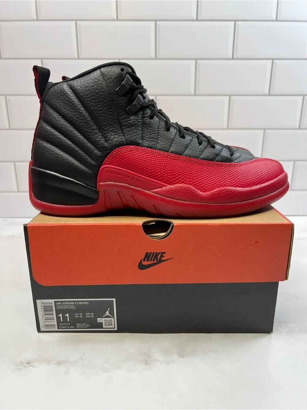 Nike Retro Air Jordan Flu Game 12s 12 Men